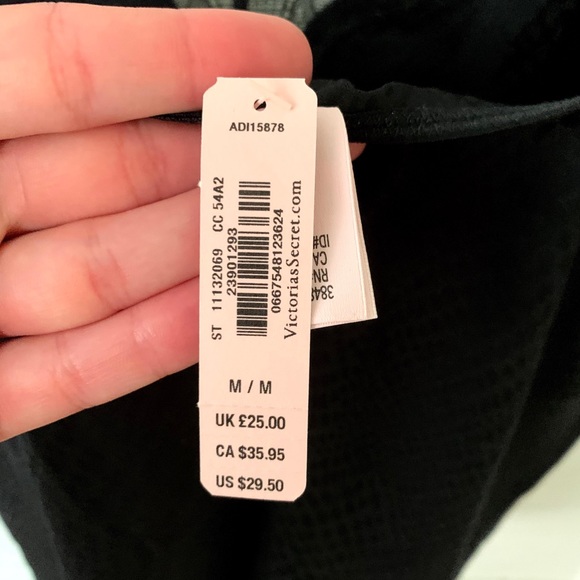 NWT Victoria’s Secret black pajamas - Picture 3 of 6